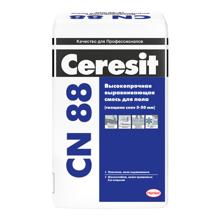 Ceresit CN 88 Cтяжка цементная высокопрочная 25кг