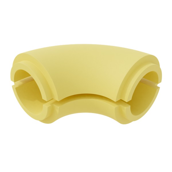 Отвод 90 градусов ППУ 76x100 мм без покрытия