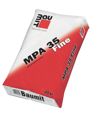 Baumit Штукатурная смесь MPA 35 Fine 40 кг/ 35 под