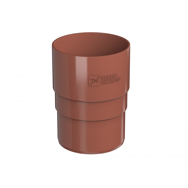 Муфта трубы соединительная ТЕХНОНИКОЛЬ, коричневый