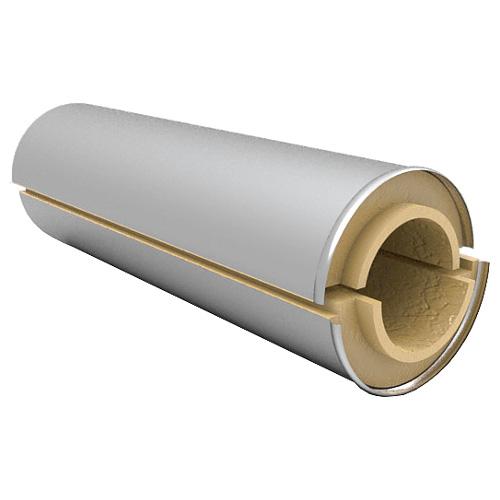 Скорлупа  для теплоизоляции труб ППУ С оцинкованная 1000х630х50 мм