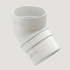 Колено 45° Döcke Standard (Белый)