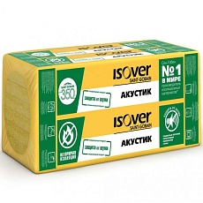 Изовер Акустик (1000*600*50) 8п/0,24м3/4,8м2
