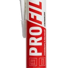 Профиль Герметик универсальный силикон прозрачный 15*270 мл